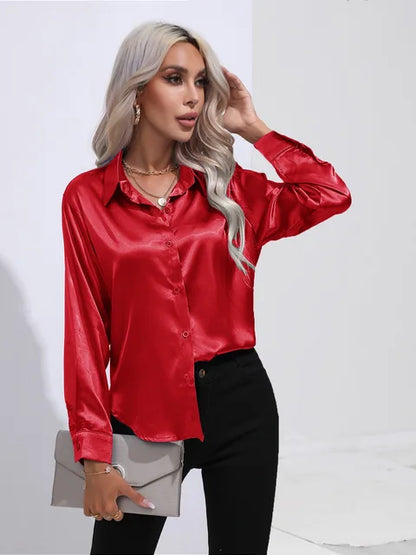 Comfortable Women's Relaxed Fit Casual Shirt