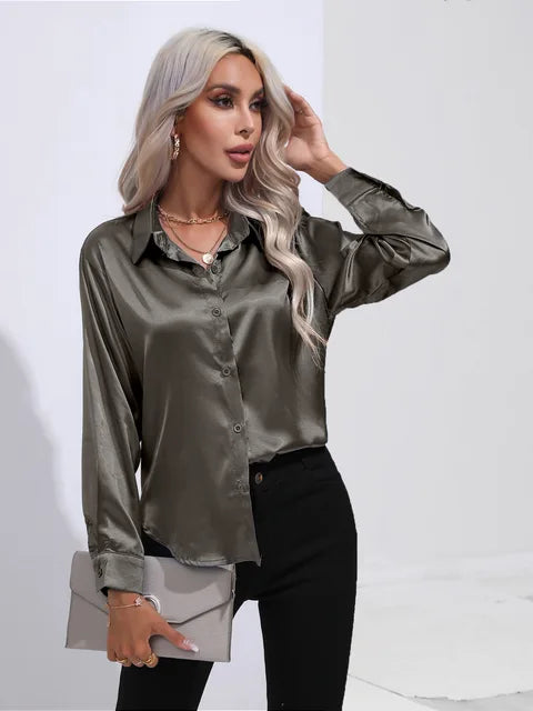 Comfortable Women's Relaxed Fit Casual Shirt