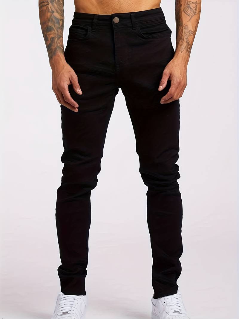 Classic Fit Low Rise Mens Slim Jeans - Luxivelle