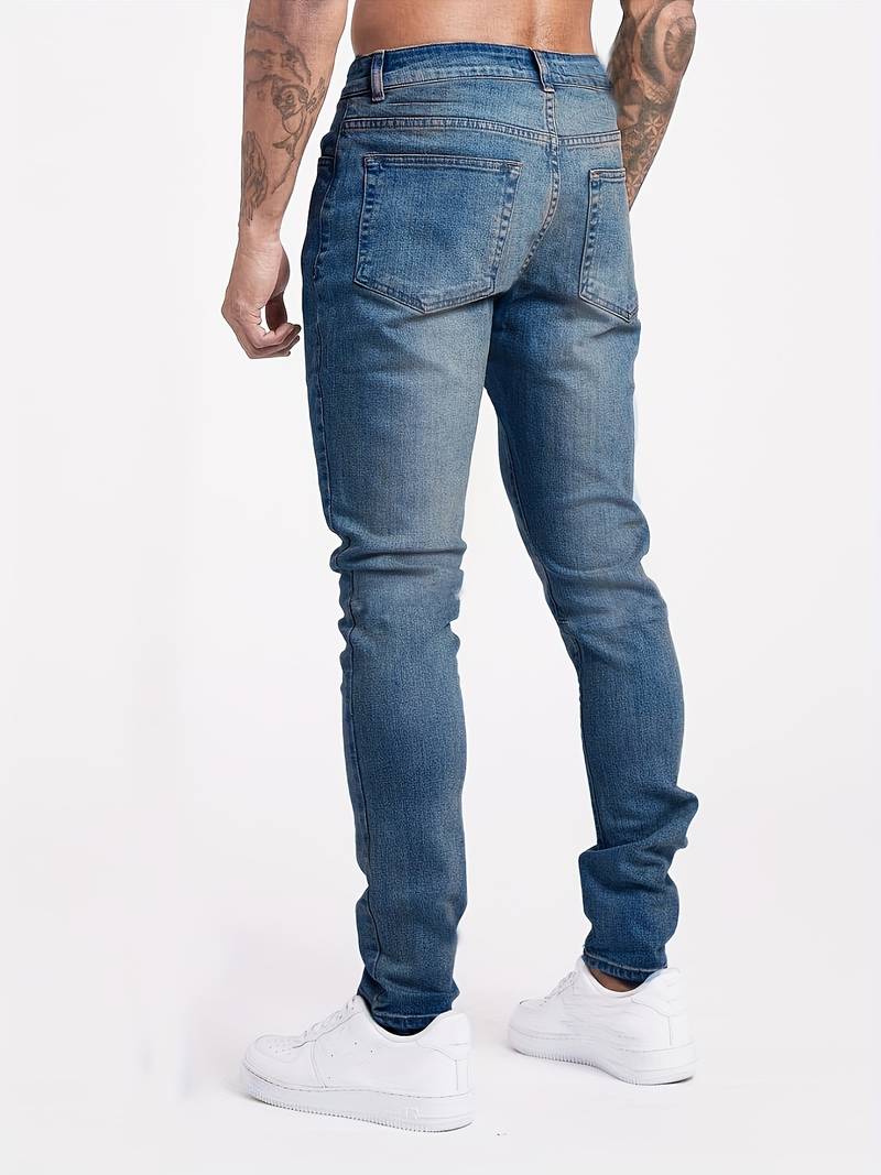 Classic Fit Low Rise Mens Slim Jeans