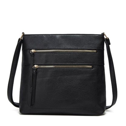 Classic Small Leather Crossbody Handbag for Women - Luxivelle
