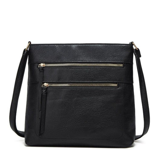 Classic Small Leather Crossbody Handbag for Women - Luxivelle