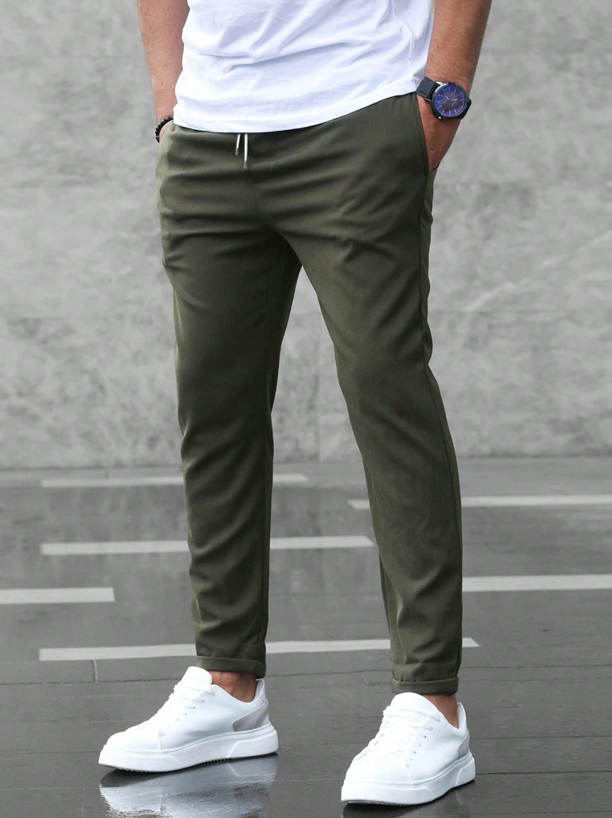 Variant image for Men's Stretch Pants – Comfortable Fit, Versatile Style-6