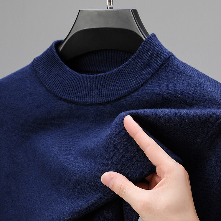 Variant image for Cashmere Elegance Men's Sweater – Luxurious Comfort, Elegant Hem-25