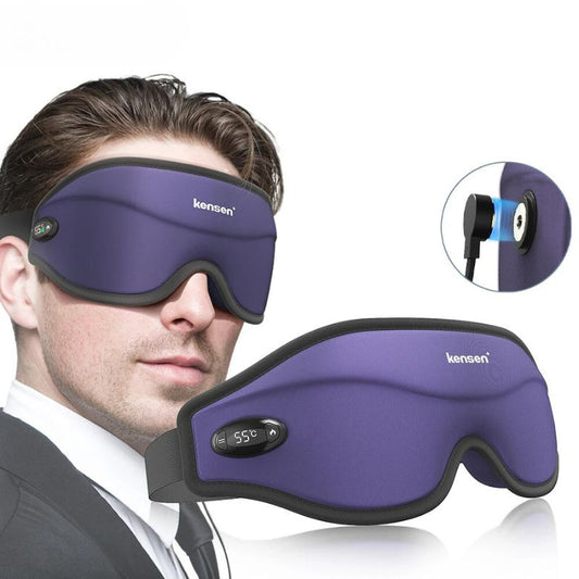 Warm Eye Massage Mask for Tension Relief - Luxivelle