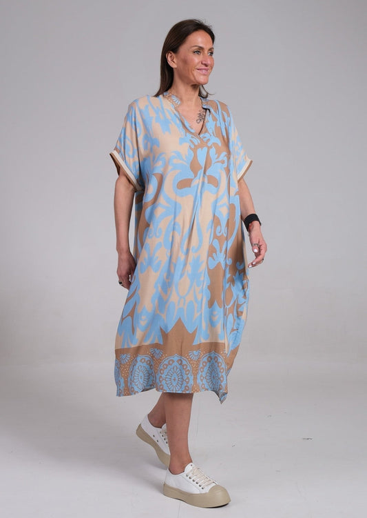 Beautiful Flower Print Women's Dress - Luxivelle