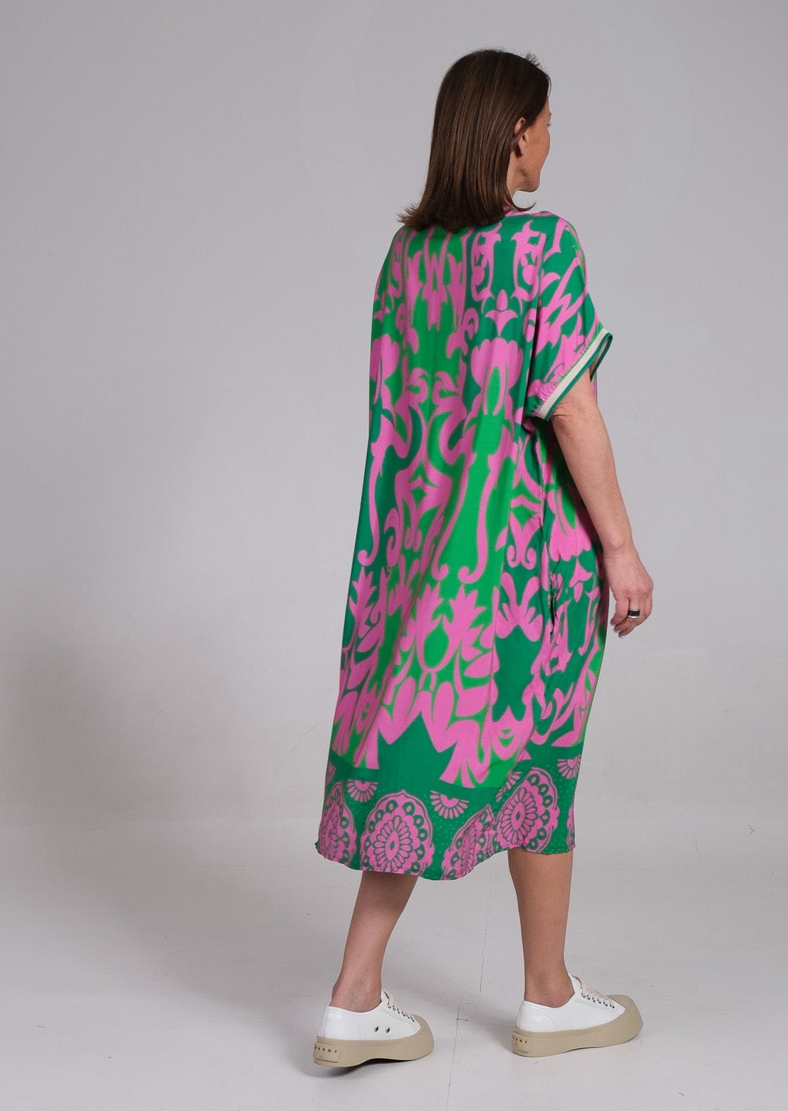 Beautiful Flower Print Women's Dress