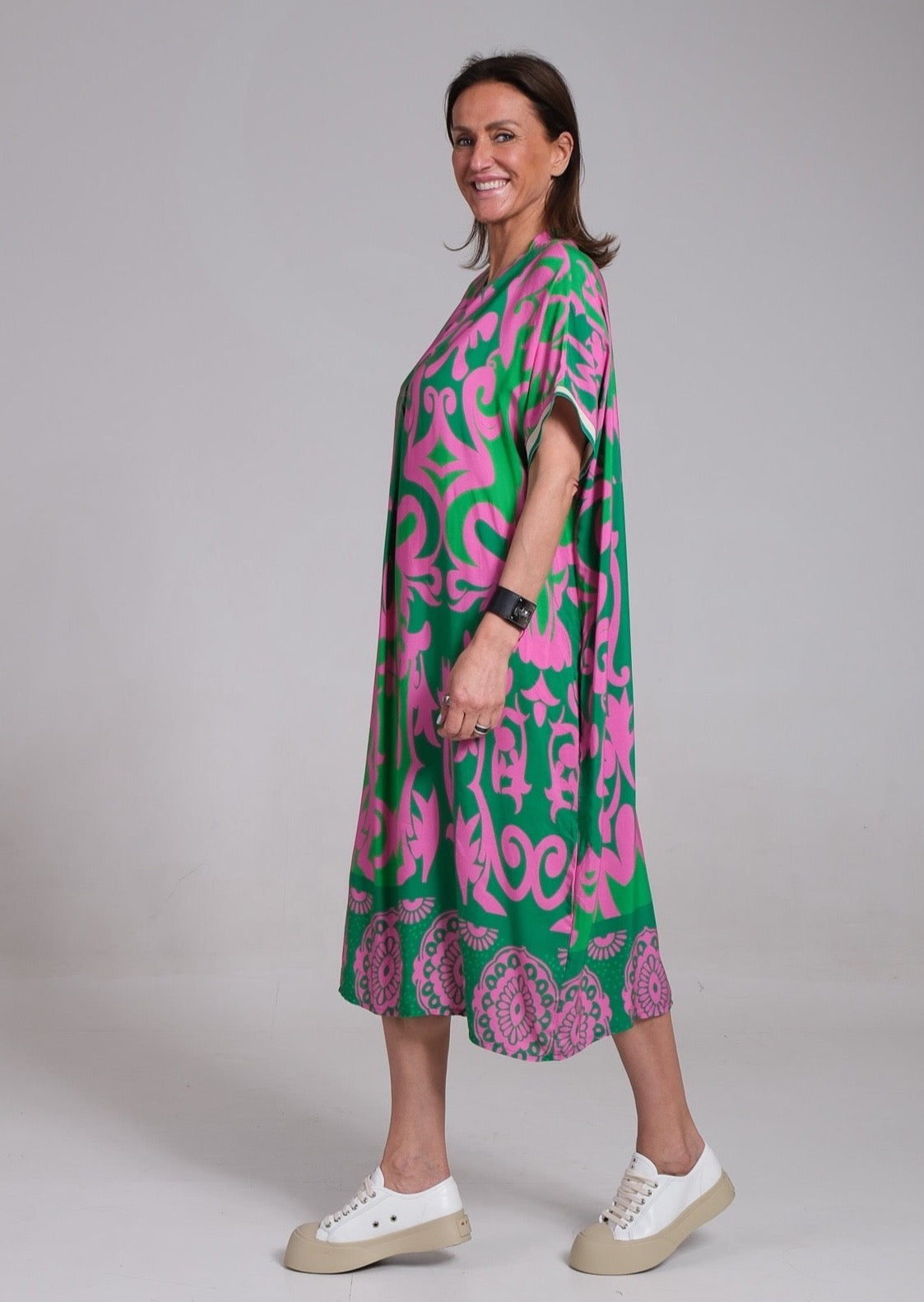 Beautiful Flower Print Women's Dress
