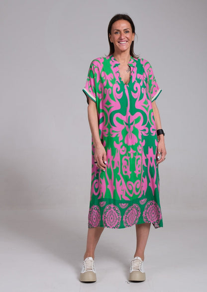 Beautiful Flower Print Women's Dress