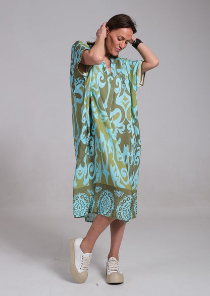 Beautiful Flower Print Women's Dress