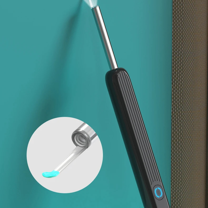 Cordless Rechargeable Ear Cleaner with LED Light