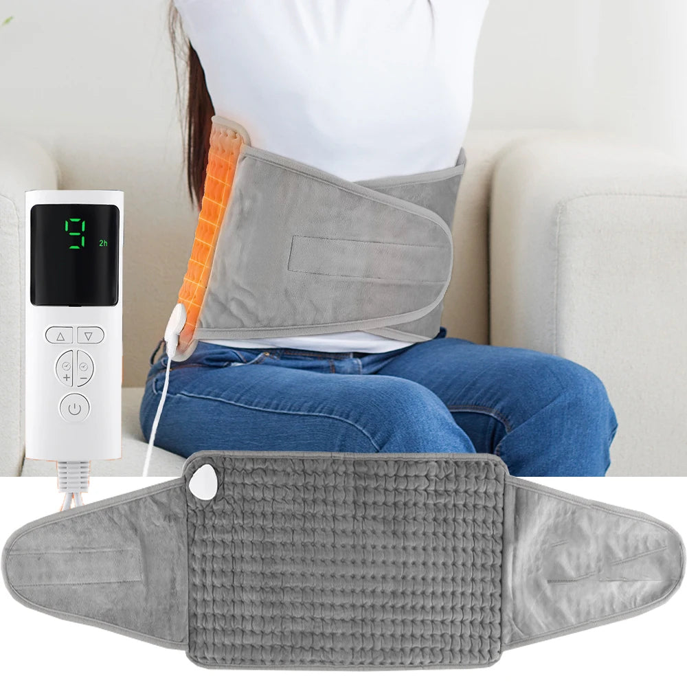 Warm Therapeutic Massage Cushion - Soft Heat Relief Seat