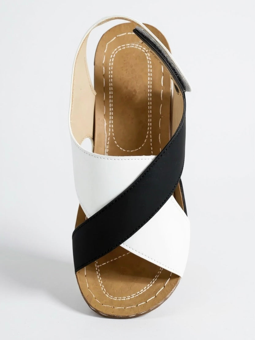 Elevated Heel Summer Sandals