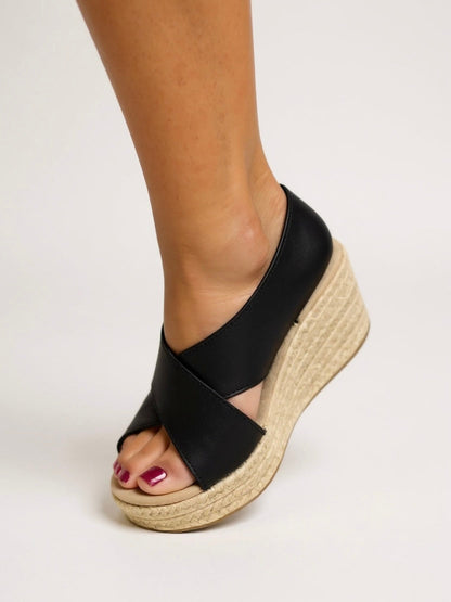 Summer Espadrille High Heel Sandals