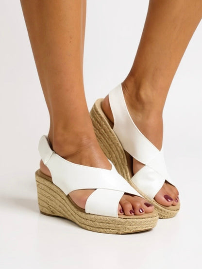 Summer Espadrille High Heel Sandals