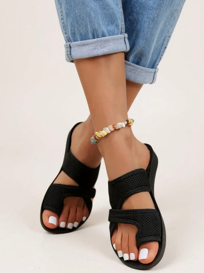 Breathable Mesh Slide Sandals