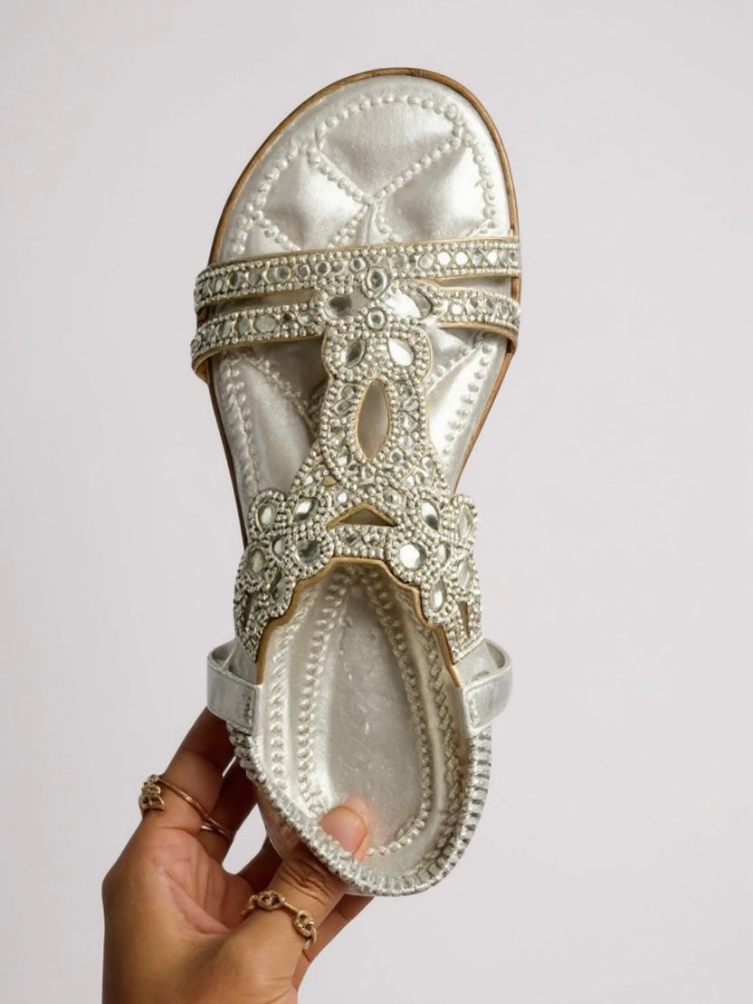 Glittery Summer Sandals