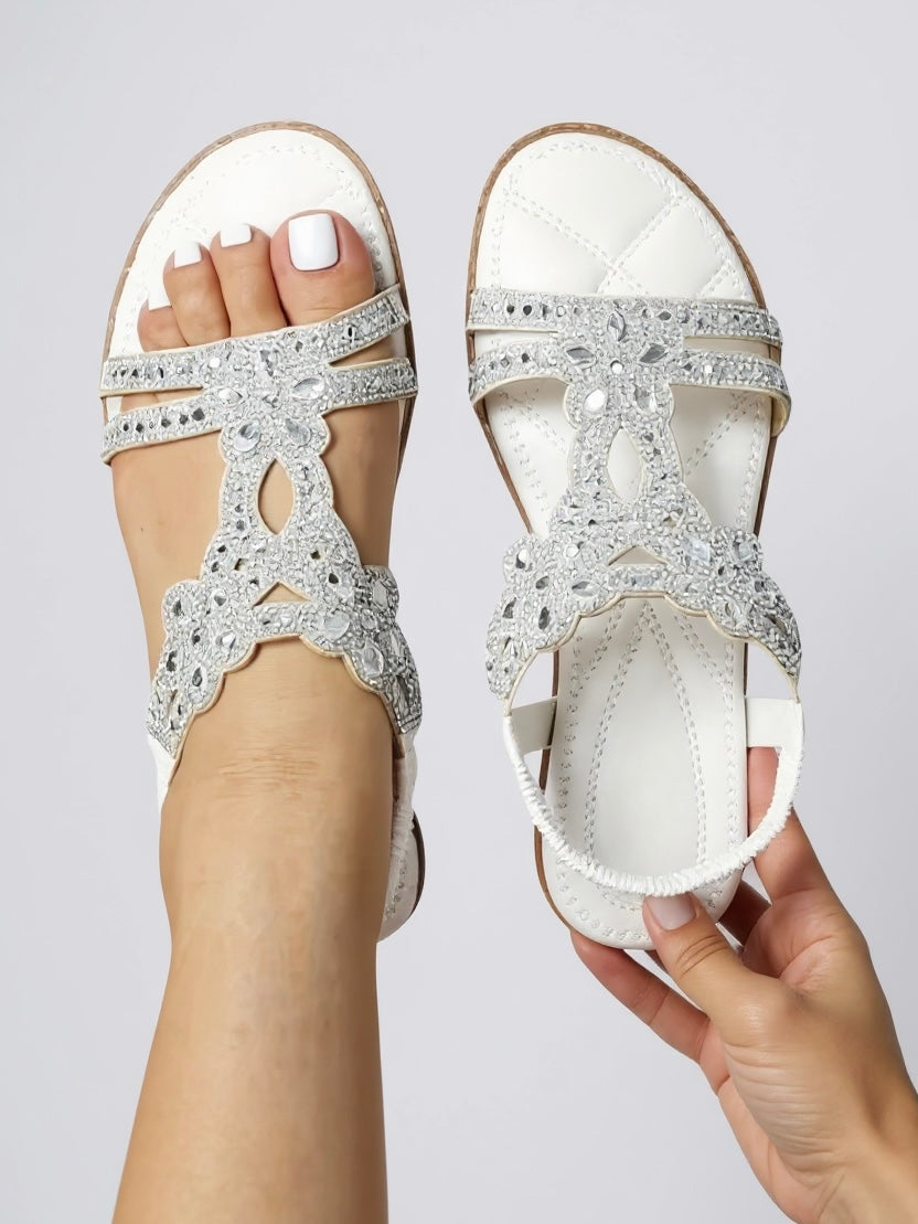 Glittery Summer Sandals