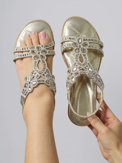 Glittery Summer Sandals