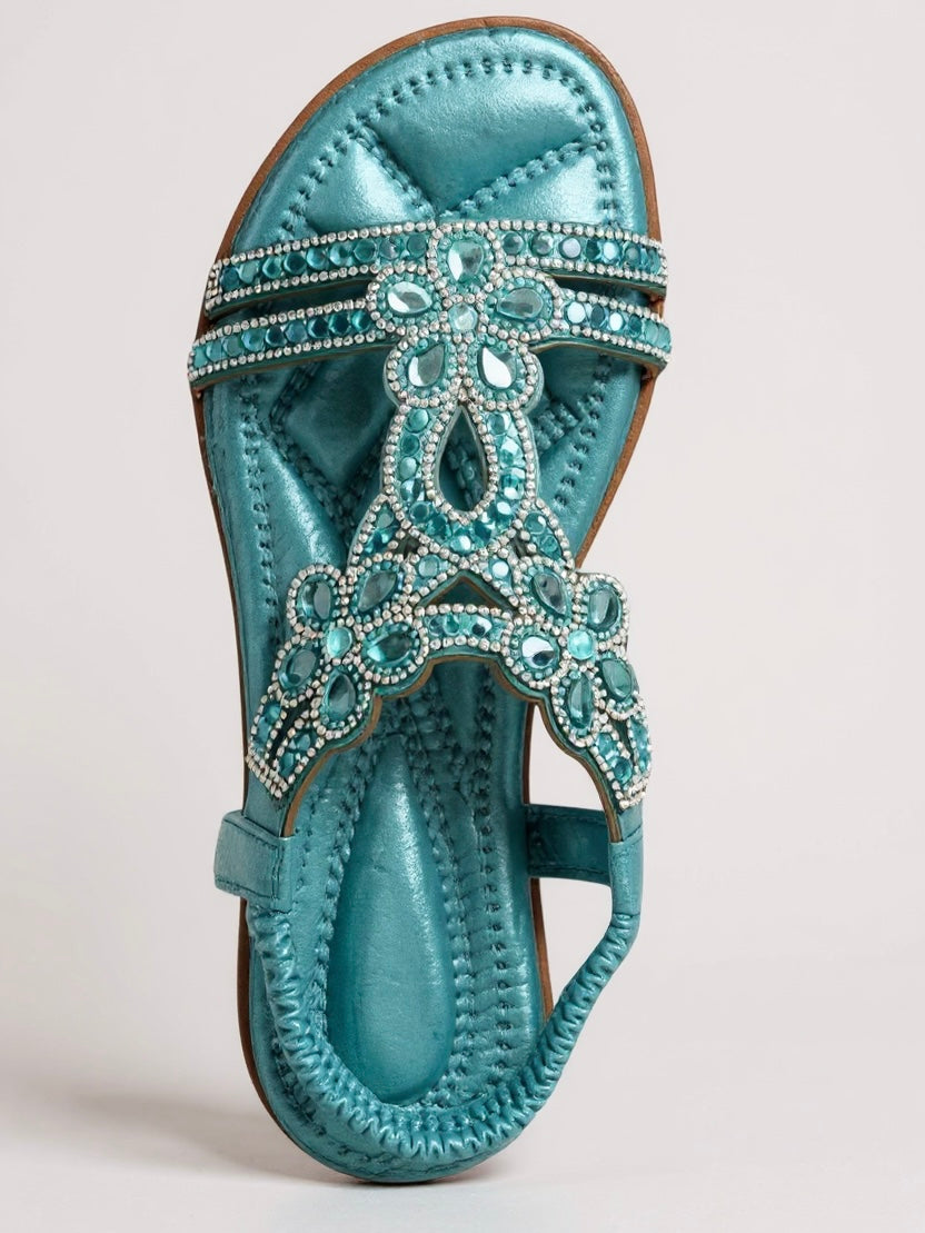 Glittery Summer Sandals