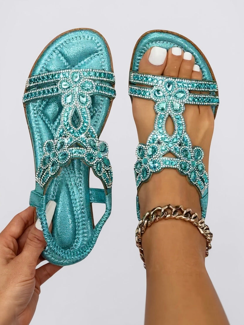 Glittery Summer Sandals