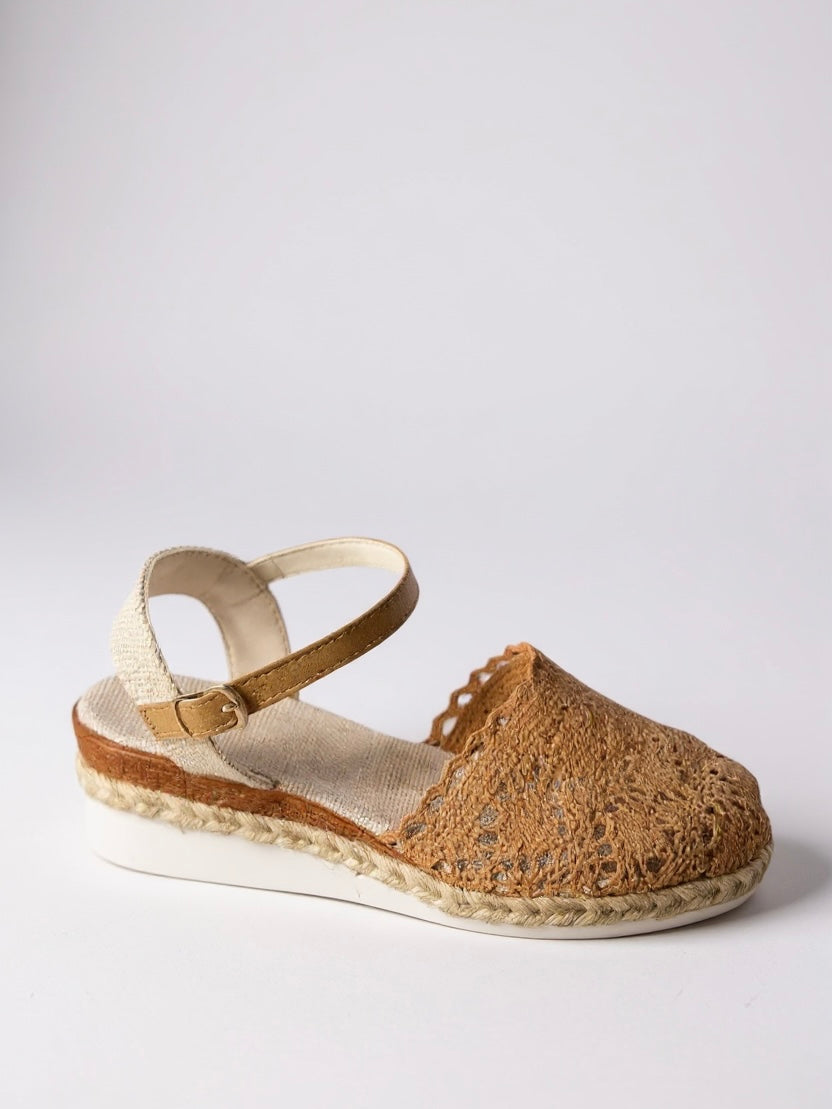Boho Chic Woven Flat Sandals