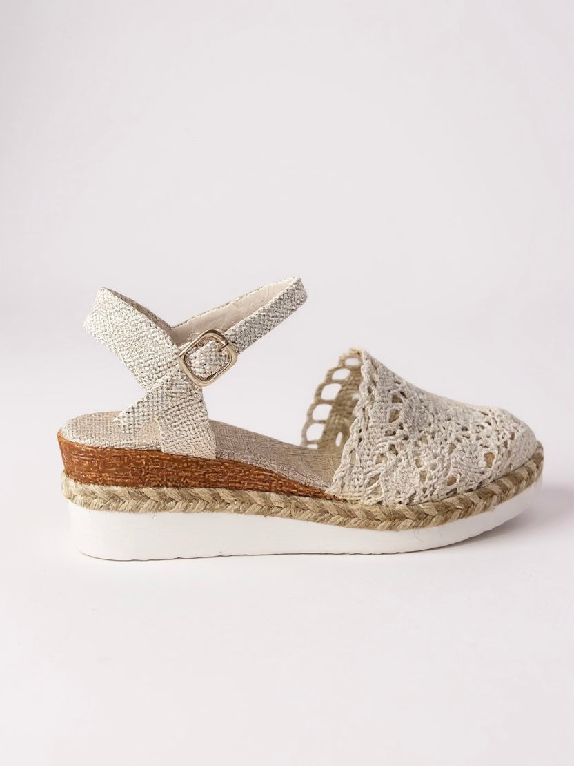 Boho Chic Woven Flat Sandals