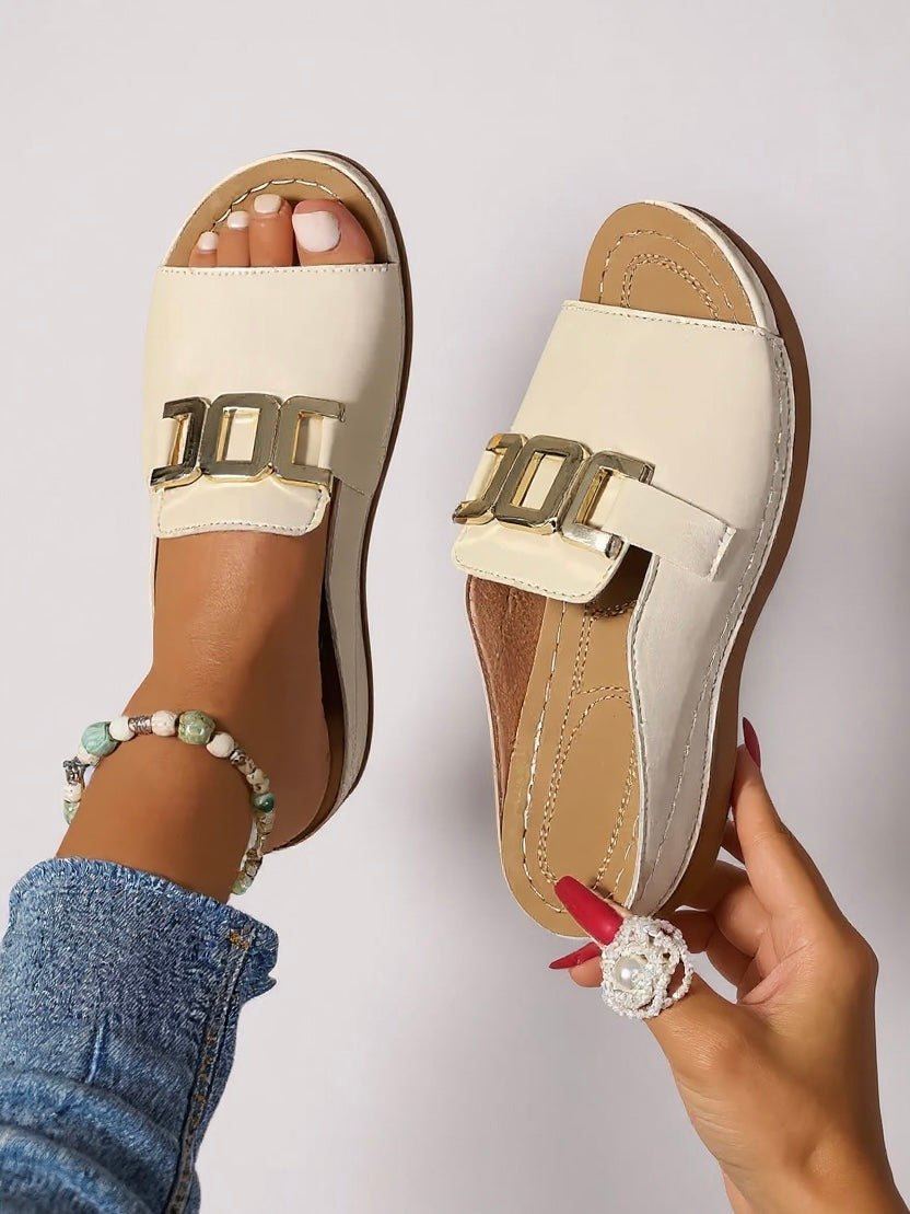 Lena | Luxury Buckle Sandals