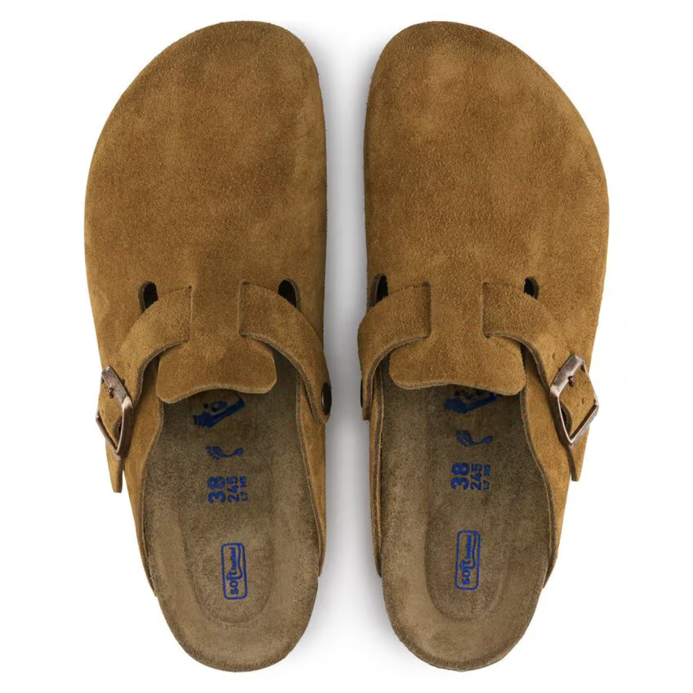 Men's Comfortable Leather Slip On Clogs Summer Shoes
