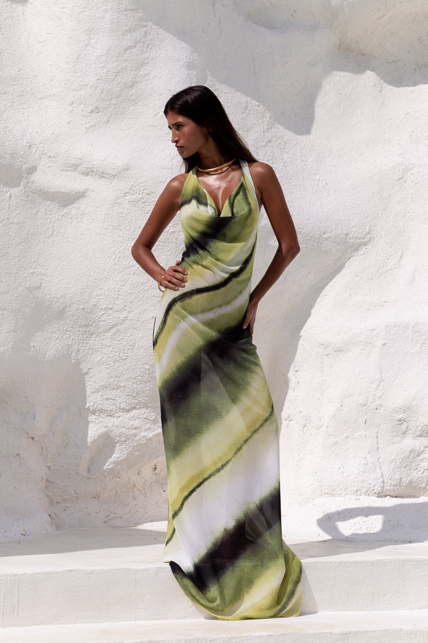 Bohemian Oasis Long Maxi Dress