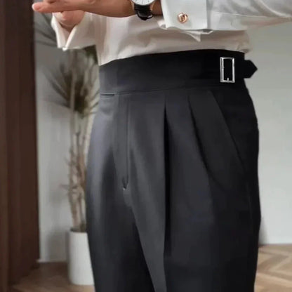 Classic Fit Straight Leg Men's Pants
