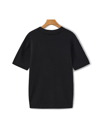Classic Men's Short Sleeve Cotton Polo Shirt