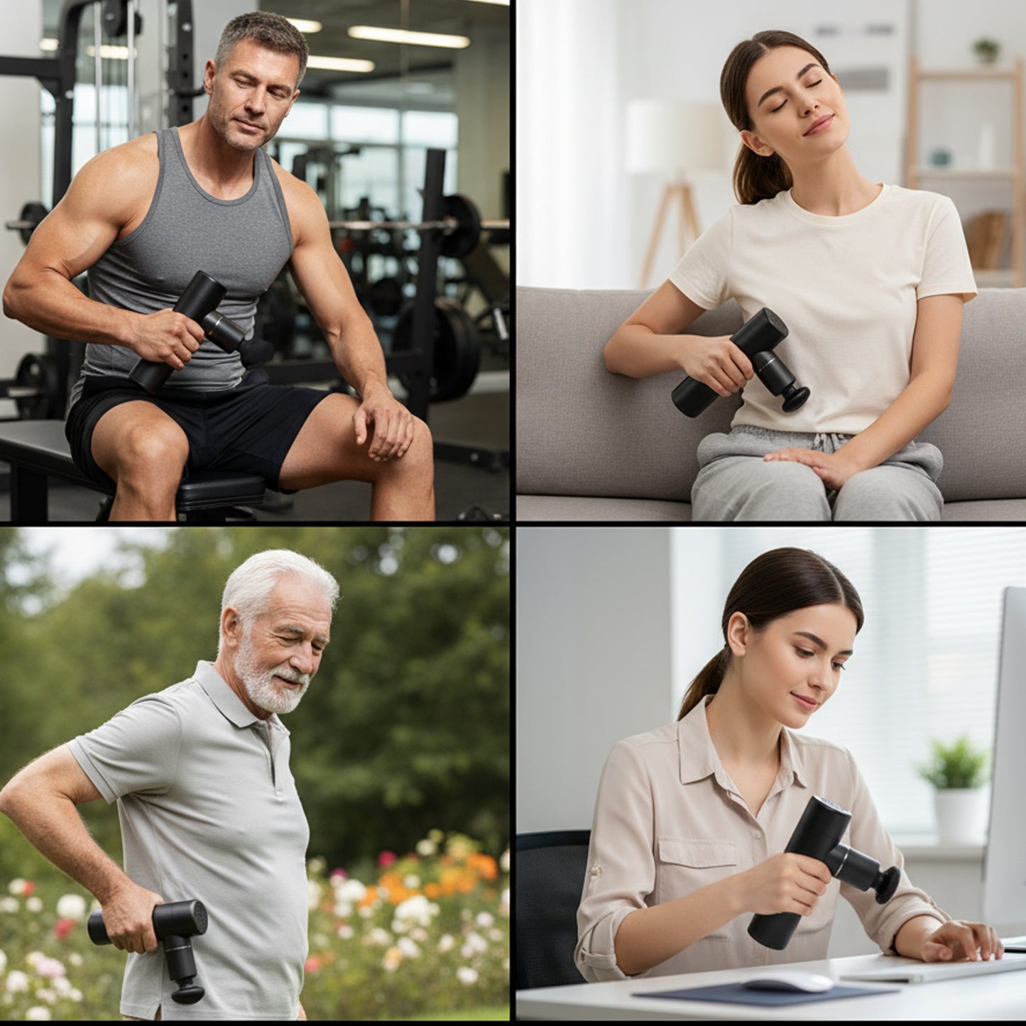 Portable Handheld Muscle Massage Gun