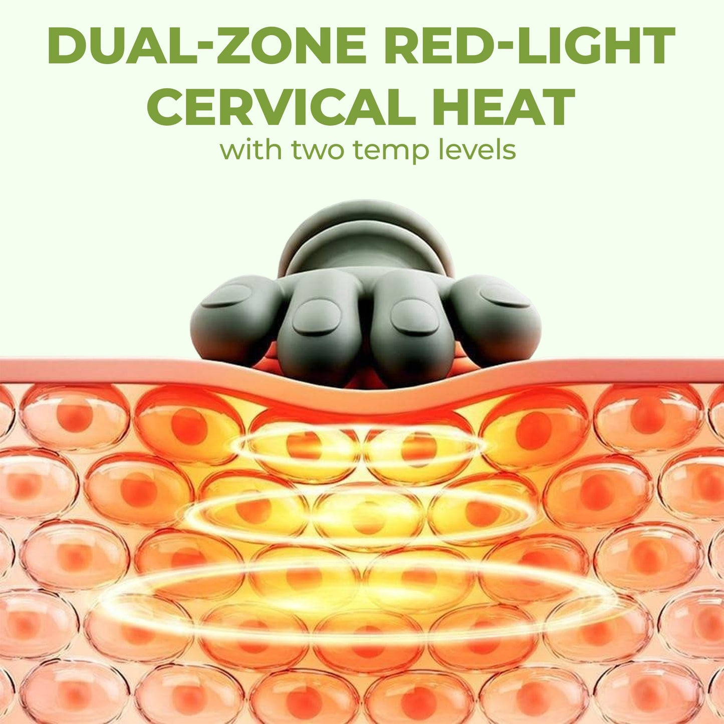 Warm Massage Pillow for Neck and Shoulder Relief