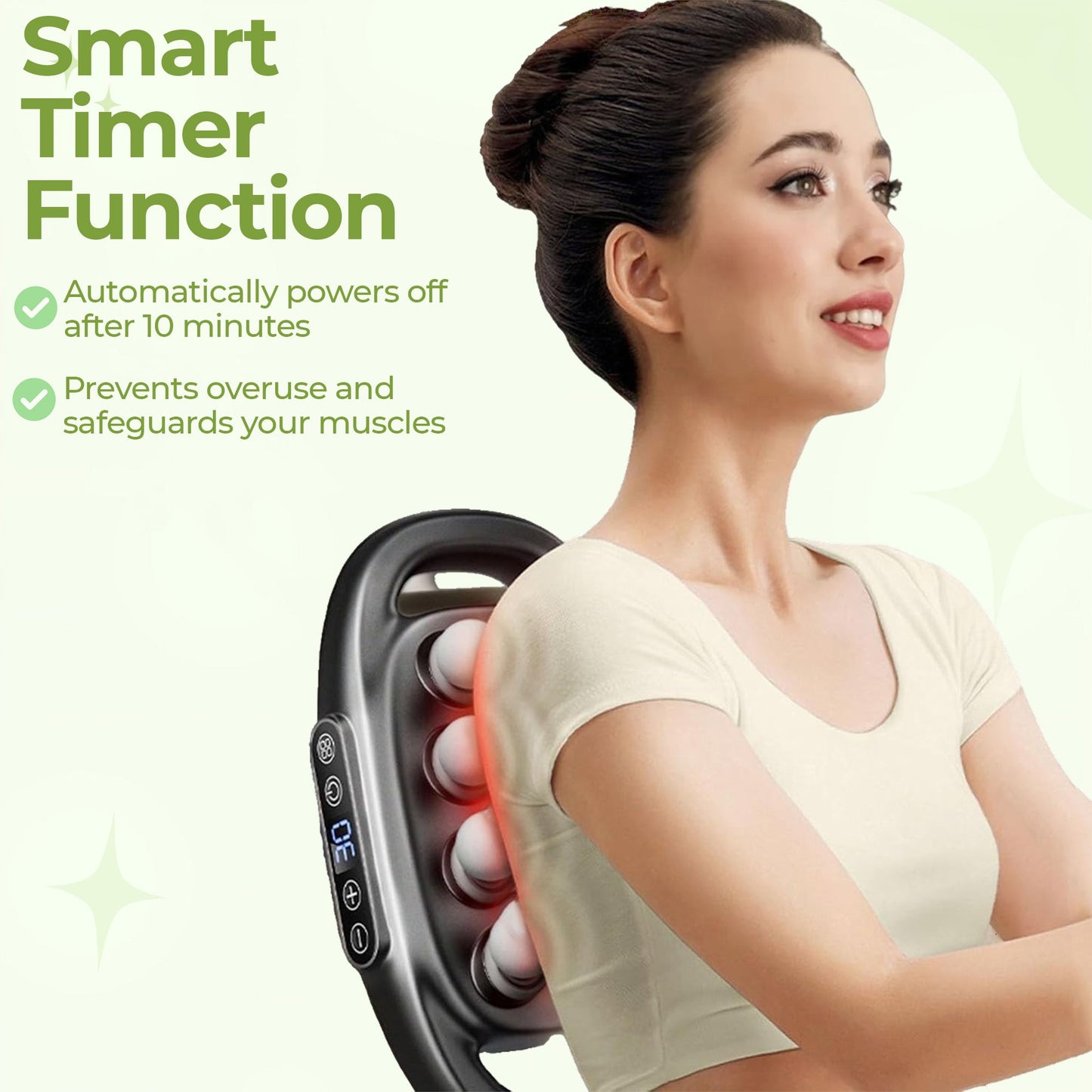 Adjustable Speed Massage Tool for Pain Relief