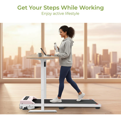 Compact Folding Electric Treadmill for Home Gym