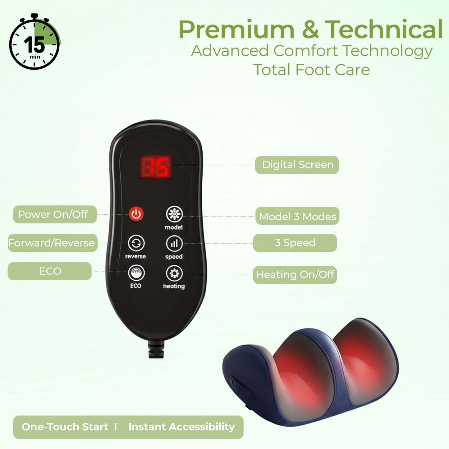 Powerful Foot Massager – Deep Tissue Relief at Home