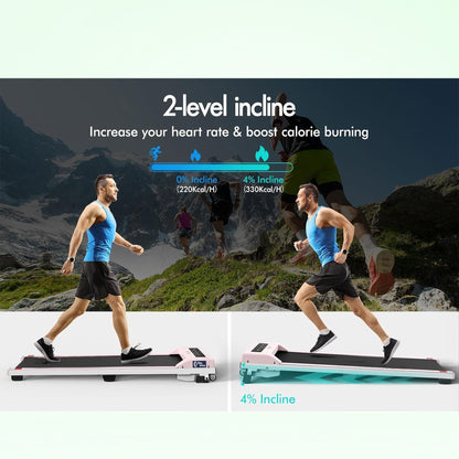 Compact Folding Electric Treadmill for Home Gym
