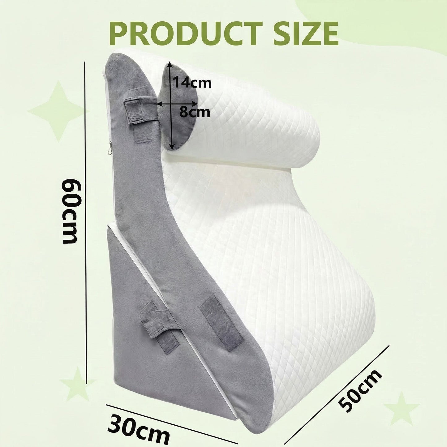 Cool Gel Neck Pillow for Side Sleepers