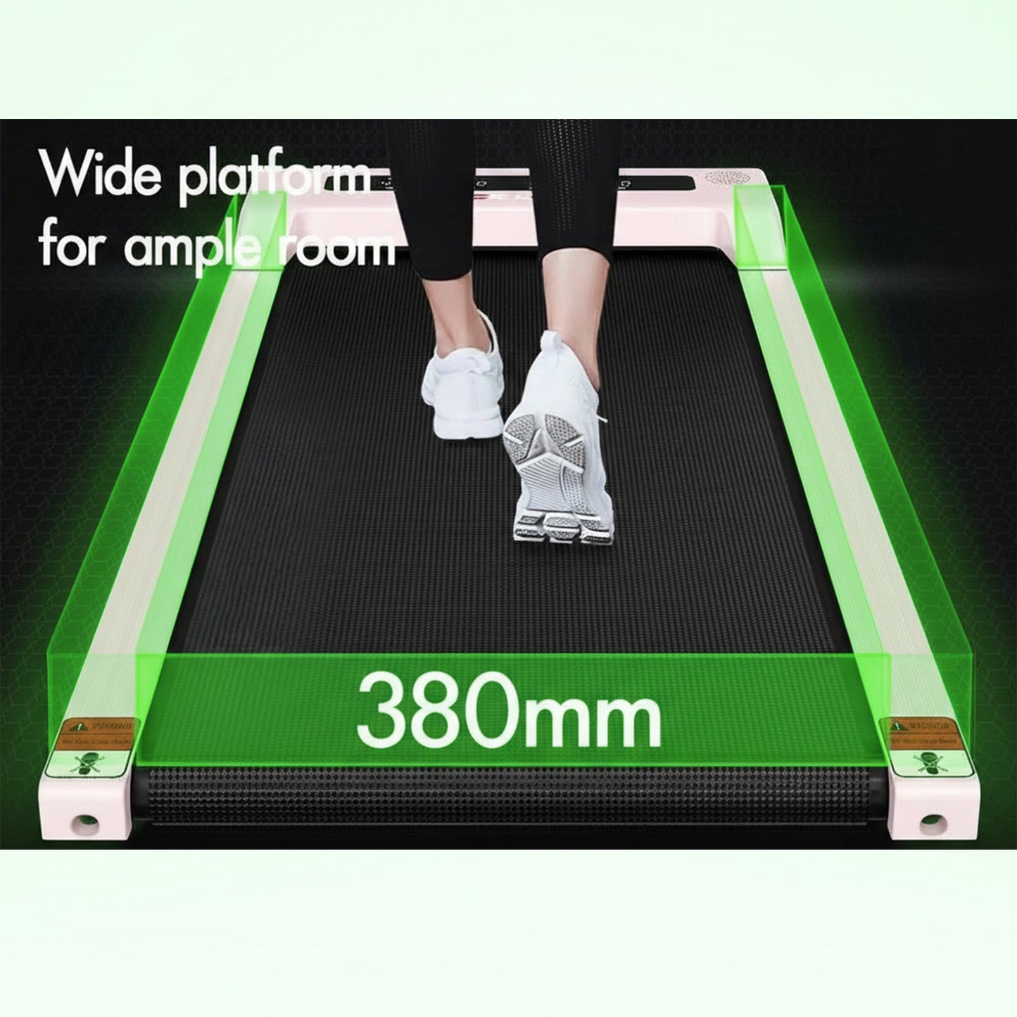 Compact Folding Electric Treadmill for Home Gym