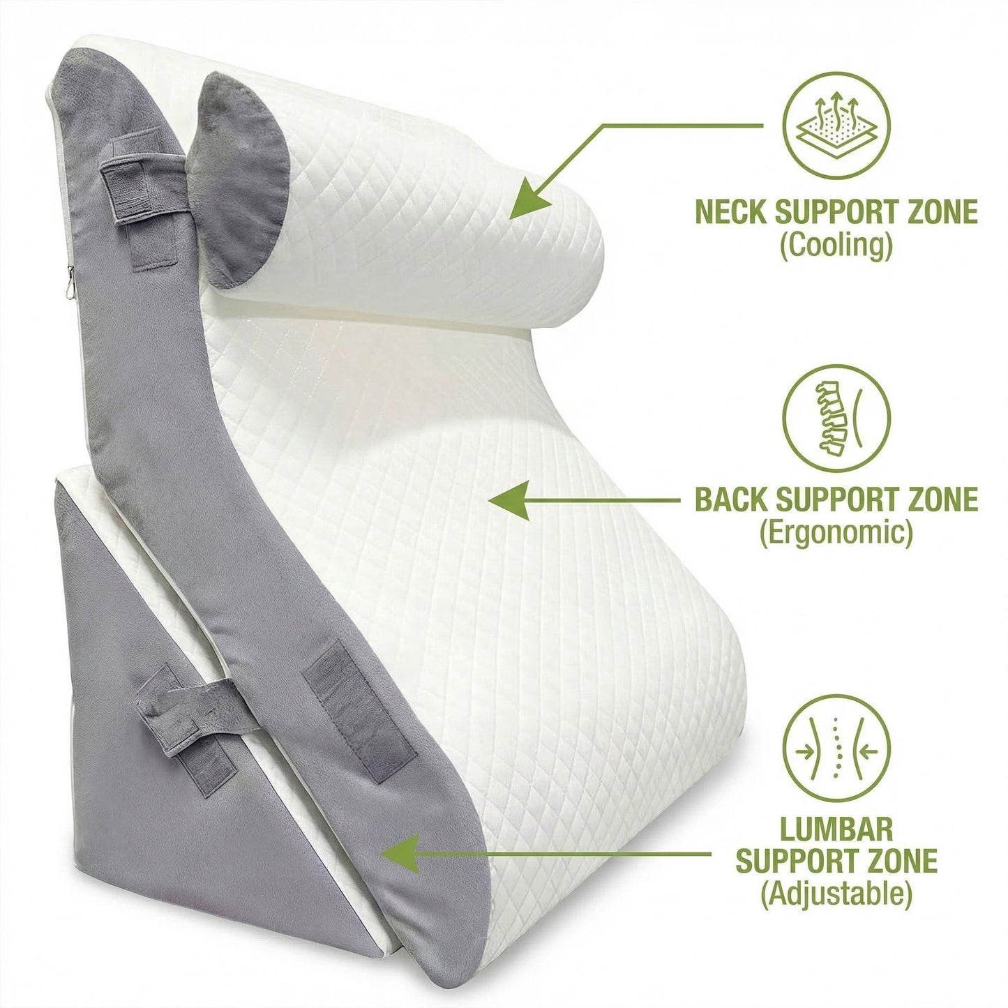 Cool Gel Neck Pillow for Side Sleepers