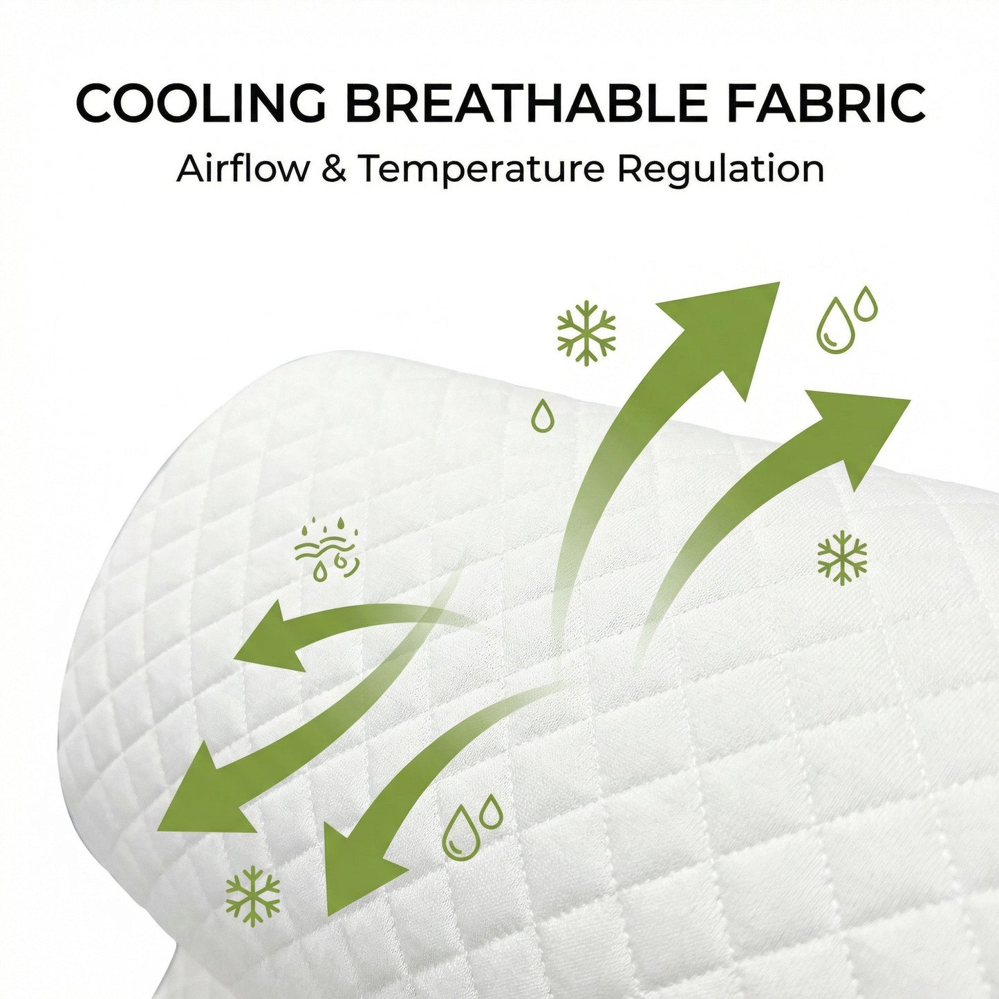 Cool Gel Neck Pillow for Side Sleepers