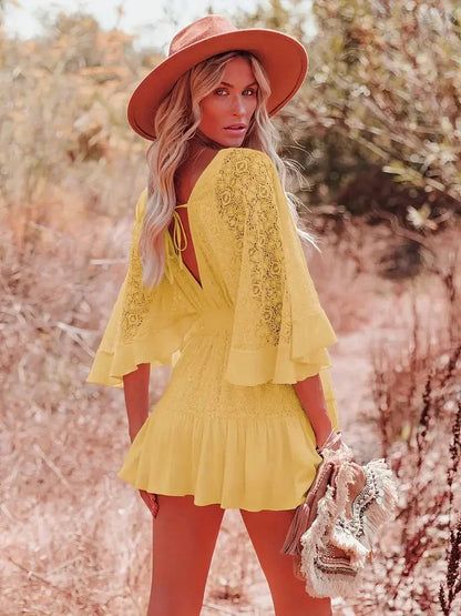 Chic Floral Women's Summer Dress