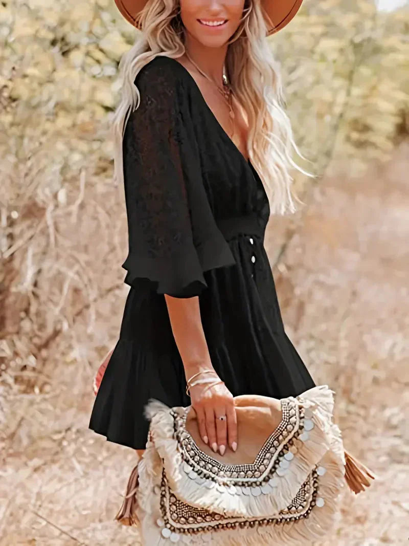 Chic Floral Women's Summer Dress