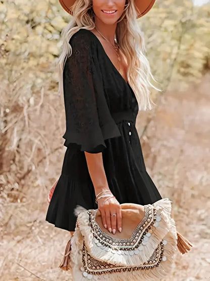 Chic Floral Women's Summer Dress