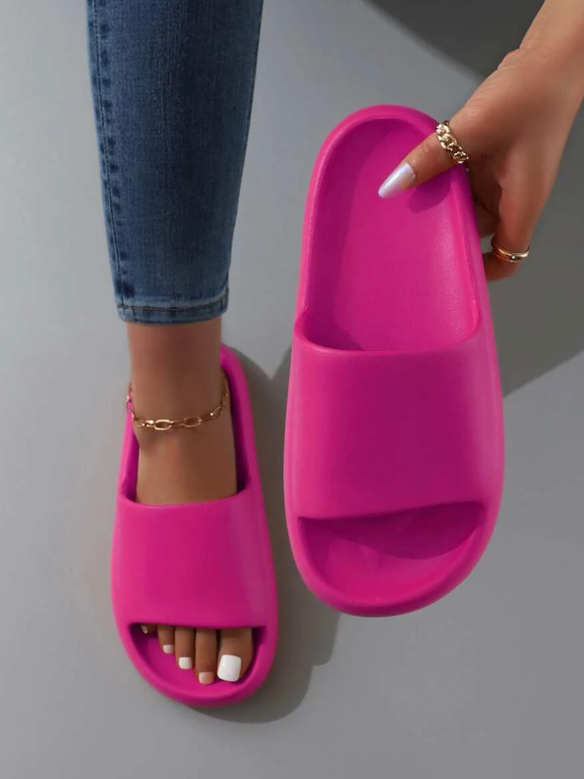 Women's Slides - Comfortable Minimalist Design-2
