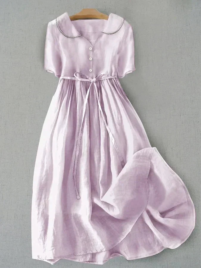 Elegant Women's Knee Length Dress - Luxivelle