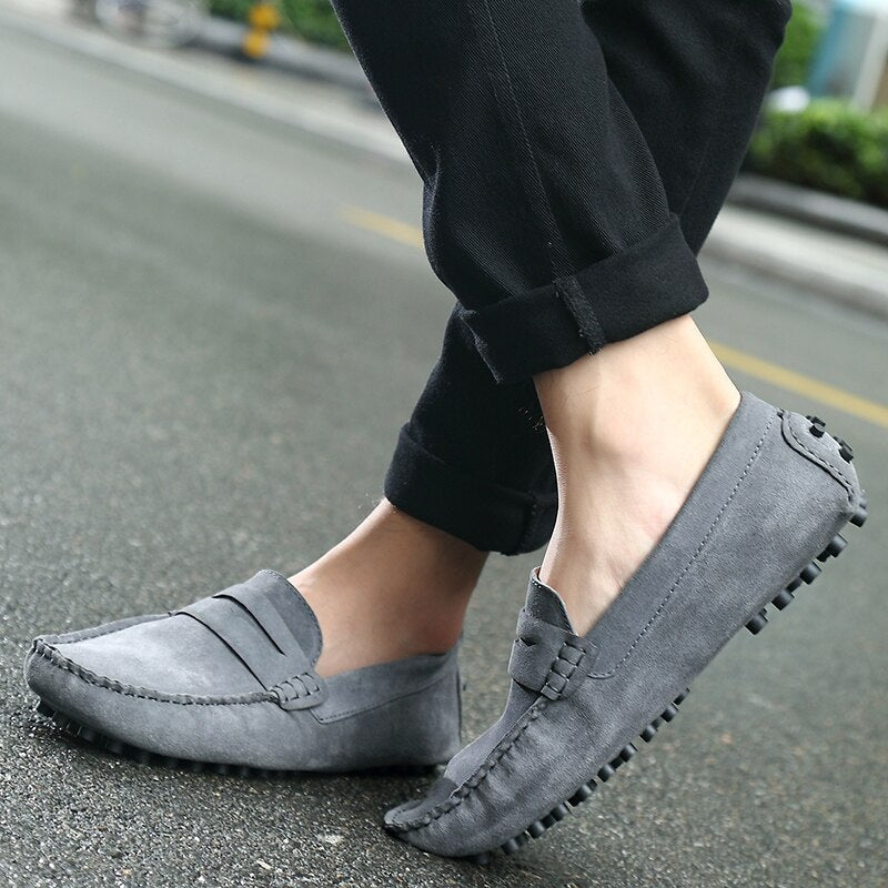 Comfortable Slip On Leather Shoes