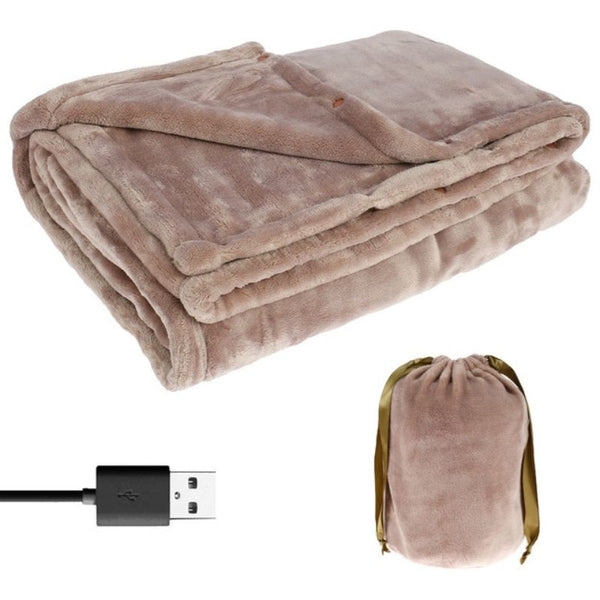 Warm Plush Electric Throw Blanket - Luxivelle