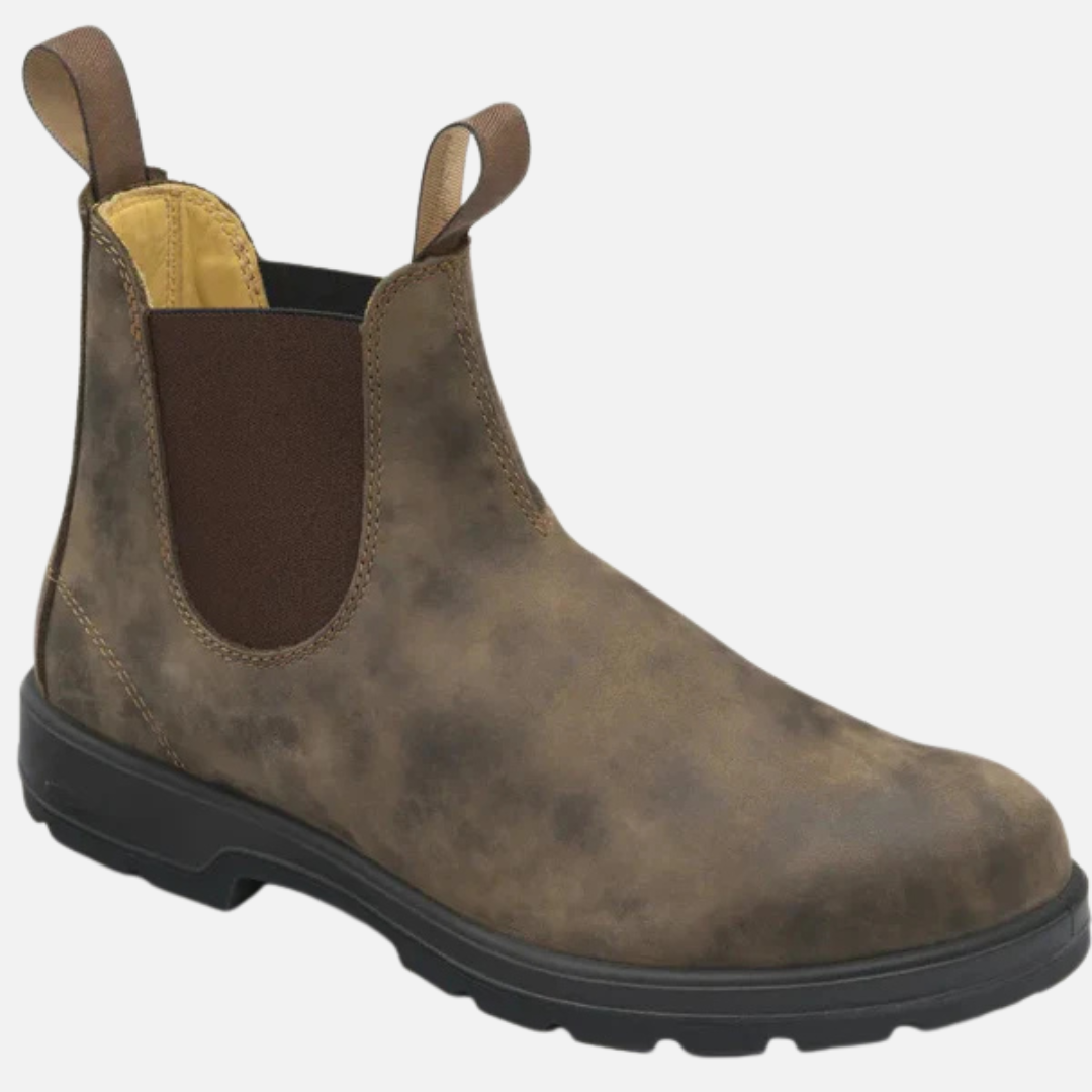 Women's Waterproof Chelsea Ankle Boots - Leather Pull-On Boots